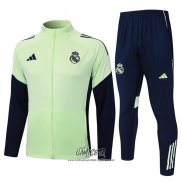 Chandal de Chaqueta del Real Madrid 2025-2026 Nino Verde