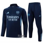 Chandal de Sudadera del Arsenal 202025-2026 Nino Azul