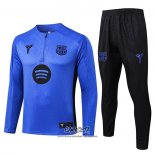 Chandal de Sudadera del Barcelona 2025-2026 Nino Azul Purpura