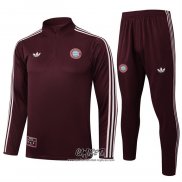 Chandal de Sudadera del Bayern Munich 2025-2026 Nino Rojo