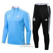 Chandal de Sudadera del Real Madrid 2021-2022 Azul