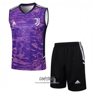 Chandal del Juventus 2023-2024 Sin Mangas Purpura