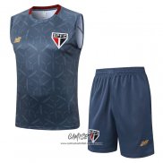 Chandal del Sao Paulo 2025-2026 Sin Mangas Gris
