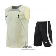 Chandal del Tottenham Hotspur 2022-2023 Sin Mangas Amarillo