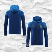 Chaqueta con Capucha del Olympique Marsella 2023-2024 Azul