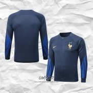 Chaqueta del Francia 2022-2023 Azul Oscuro