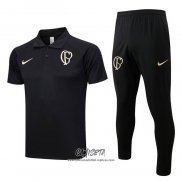 Conjunto Polo del Corinthians 2023-2024 Negro