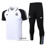 Conjunto Polo del Real Madrid 2023-2024 Blanco