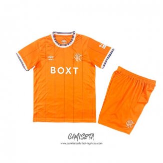 Cuarto Camiseta Rangers 2025-2026 Nino