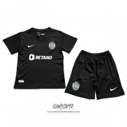Cuarto Camiseta Sporting 2023-2024 Nino