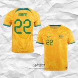 Primera Camiseta Australia Jugador Irvine 2022