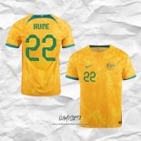 Primera Camiseta Australia Jugador Irvine 2022