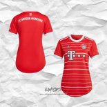 Primera Camiseta Bayern Munich 2022-2023 Mujer