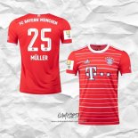 Primera Camiseta Bayern Munich Jugador Muller 2022-2023