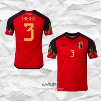 Primera Camiseta Belgica Jugador Theate 2022