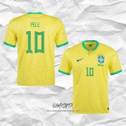 Primera Camiseta Brasil Jugador Pele 2022