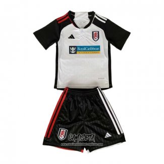 Primera Camiseta Fulham 2023-2024 Nino