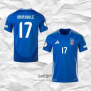 Primera Camiseta Italia Jugador Immobile 2024-2025