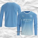 Primera Camiseta Manchester City 2026-2027 Manga Larga