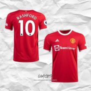 Primera Camiseta Manchester United Jugador Rashford 2021-2022