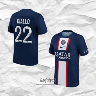 Primera Camiseta Paris Saint-Germain Jugador Diallo 2022-2023