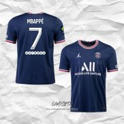 Primera Camiseta Paris Saint-Germain Jugador Mbappe 2021-2022