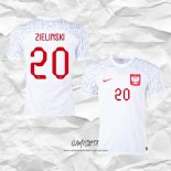 Primera Camiseta Polonia Jugador Zielinski 2022
