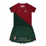 Primera Camiseta Portugal 2022 Nino