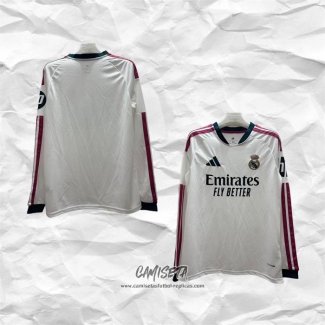 Primera Camiseta Real Madrid 2026-2027 Manga Larga