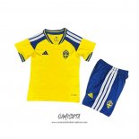 Primera Camiseta Suecia 2026 Nino