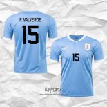 Primera Camiseta Uruguay Jugador F.Valverde 2022