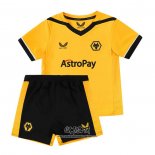 Primera Camiseta Wolves 2022-2023 Nino