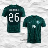 Segunda Camiseta Arabia Saudita Jugador Sharahili 2022