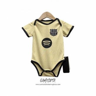 Segunda Camiseta Barcelona 2025-2026 Bebe