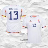 Segunda Camiseta Belgica Jugador Casteels 2022
