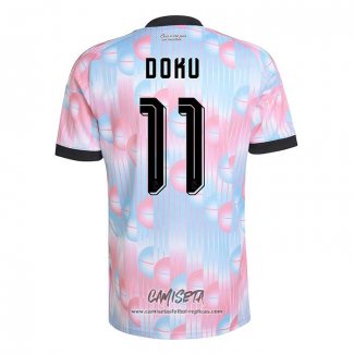 Segunda Camiseta Belgica Jugador Doku 2026 Jeremy