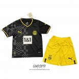 Segunda Camiseta Borussia Dortmund 2022-2023 Nino