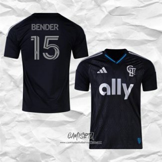Segunda Camiseta Charlotte FC Jugador Bender 2025 Ben