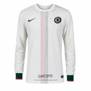 Segunda Camiseta Chelsea 2025-2026 Manga Larga