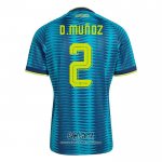 Segunda Camiseta Colombia Jugador 2026 Daniel Munoz