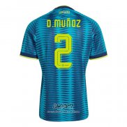 Segunda Camiseta Colombia Jugador 2026 Daniel Munoz