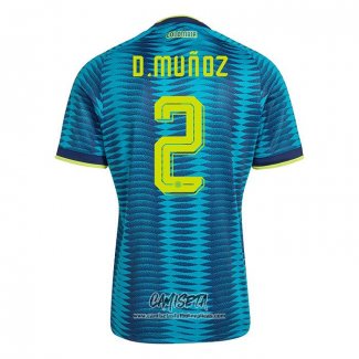 Segunda Camiseta Colombia Jugador 2026 Daniel Munoz