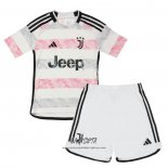 Segunda Camiseta Juventus 2023-2024 Nino