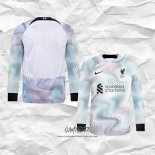 Segunda Camiseta Liverpool 2022-2023 Manga Larga