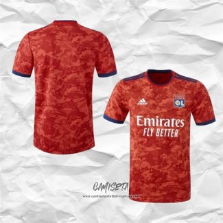 Segunda Camiseta Lyon Authentic 2021-2022