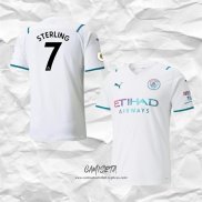 Segunda Camiseta Manchester City Jugador Sterling 2021-2022