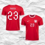 Segunda Camiseta Polonia Jugador Piatek 2022