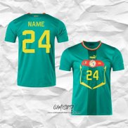 Segunda Camiseta Senegal Jugador Name 2022