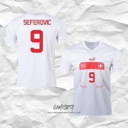 Segunda Camiseta Suiza Jugador Seferovic 2022