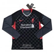 Tercera Camiseta Liverpool 2020-2021 Manga Larga